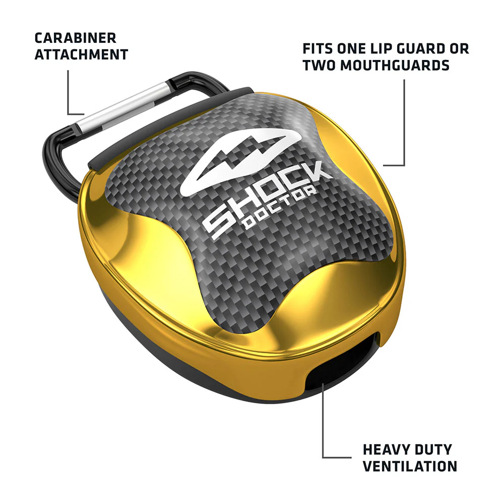 Chrome Gold Mouthguard Case - Image 3