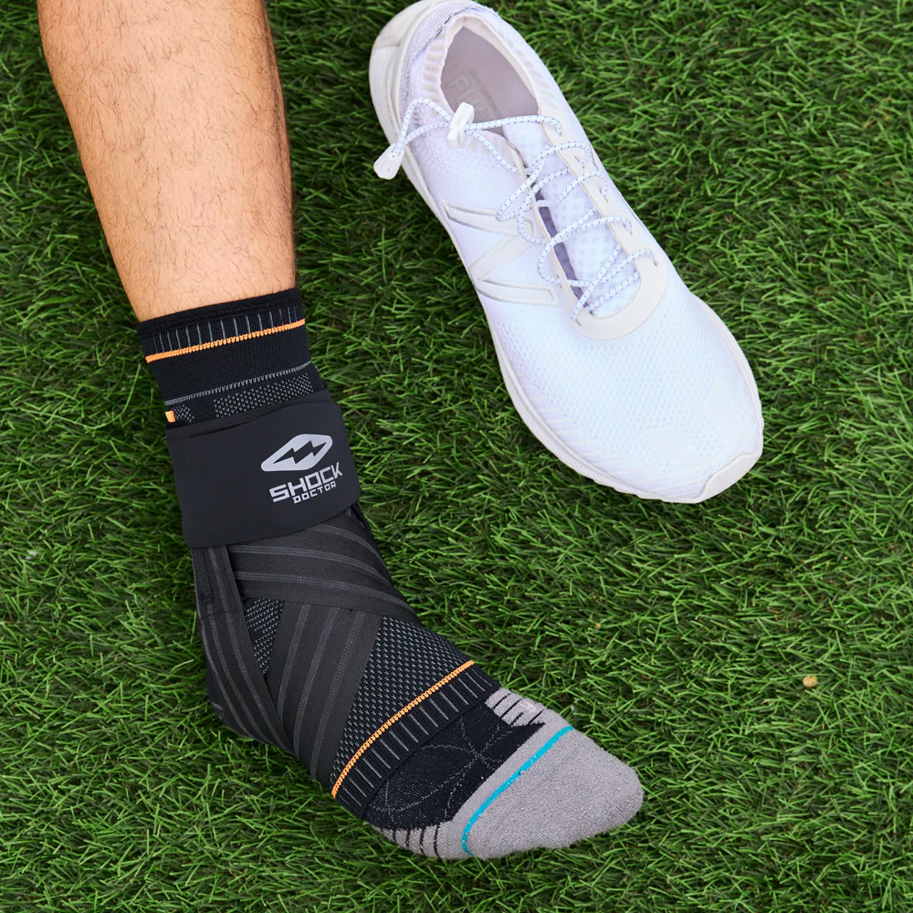 Ultra Knit Ankle Brace with Figure 6 Strap & Stays - Image 4